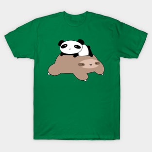 Little Panda and Sloth T-Shirt